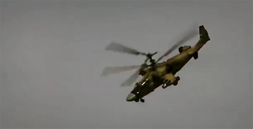 Nga công bố thêm thông tin “Cá sấu Mỹ” Ka-52 tham chiến ở Syria
