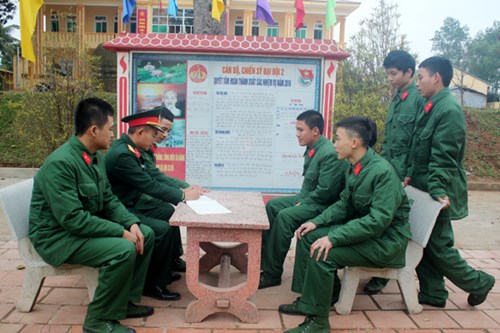 KẾT NỐI ĐƠN VỊ VÀ HẬU PHƯƠNG CHIẾN SĨ

