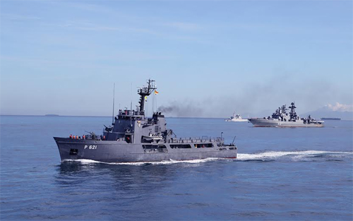 Diễn tập Komodo 2016: Bắt đầu giai đoạn diễn tập thực binh trên biển