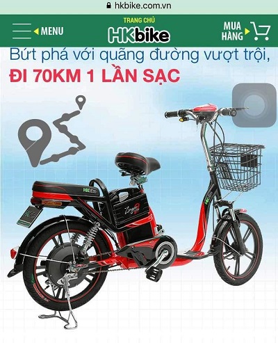 Xe đạp điện HKBike: Mập mờ nguồn gốc xuất xứ