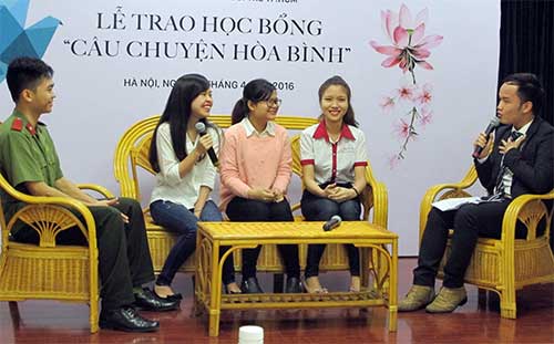 Vun ước mơ từ “Câu chuyện hòa bình”
