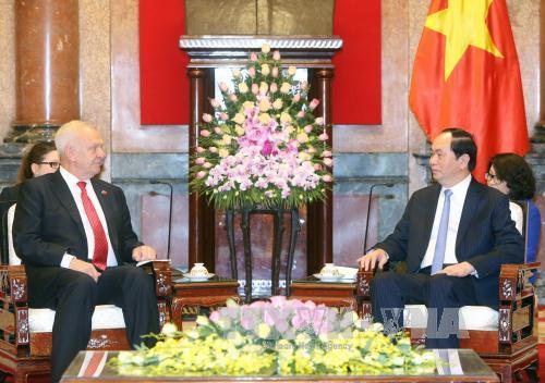 Chủ tịch nước tiếp các đại sứ đến chúc mừng