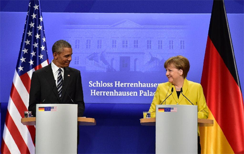 Tổng thống Mỹ thăm Đức: 