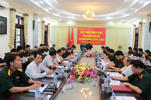 Quân khu 2 tổ chức Hội thảo khoa học Lịch sử Đảng bộ Sư đoàn 316