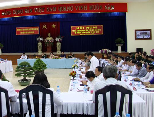 Đẩy mạnh công tác phối hợp giữa Cục Chính trị Quân khu 7 và các Ban Đảng địa phương