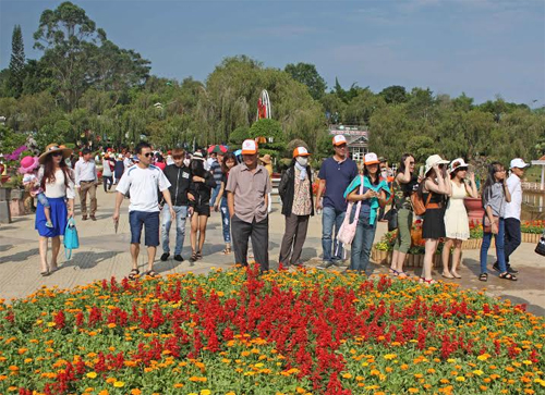 Đà Lạt kín khách dịp nghỉ lễ 30-4
