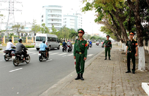 Nét đẹp chiến sĩ kiểm soát quân sự