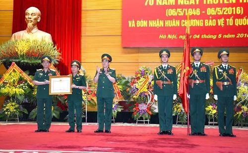 Cục Tổ chức, Tổng cục Chính trị đón nhận Huân chương Bảo vệ Tổ quốc hạng nhất