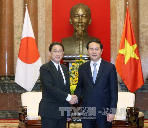 Chủ tịch nước Trần Đại Quang: Nhật Bản là đối tác quan trọng hàng đầu và lâu dài của Việt Nam 