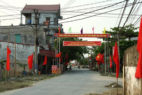 Xã thuần nông xây nông thôn mới từ sức dân