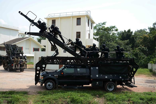 Đặc công Việt Nam tham gia diễn tập chống khủng bố tại Singapore
