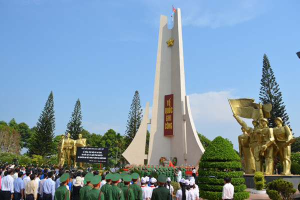 Đắk Lắk: Tổ chức lễ truy điệu và an táng 15 hài cốt liệt sĩ 