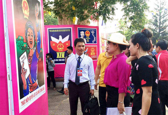 Tây Nguyên tưng bừng chào đón ngày bầu cử