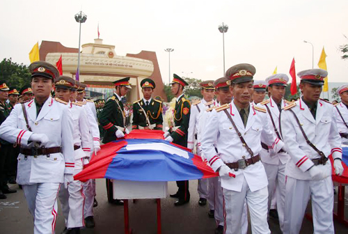 Quảng Trị, Kon Tum tổ chức lễ truy điệu và an táng hài cốt liệt sĩ