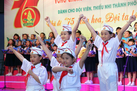 Tạo môi trường rèn luyện đội viên