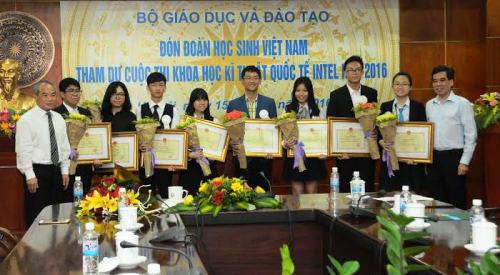 Việt Nam đạt 4 giải Ba tại Hội thi khoa học kỹ thuật quốc tế