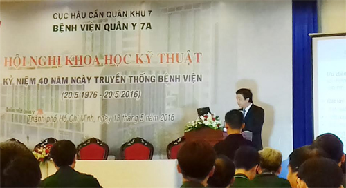 Bệnh viện Quân y 7A tổ chức hội nghị khoa học kỹ thuật nâng cao chất lượng khám chữa bệnh