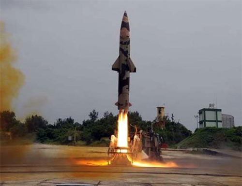 Ấn Độ thử tên lửa có khả năng mang đầu đạn hạt nhân