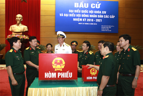 Các điểm bầu cử sớm đã hoàn thành tốt nhiệm vụ
