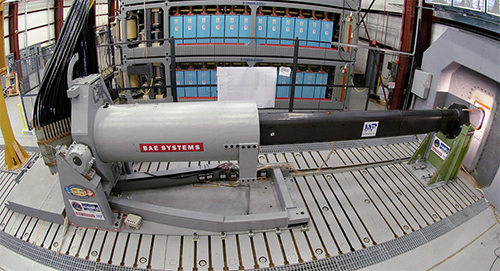 Hải quân Mỹ bắt đầu tiếp nhận các thành phần của pháo ray điện từ