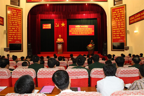  Sơ kết 5 năm thực hiện Chỉ thị 124 của Thường vụ Quân ủy Trung ương 