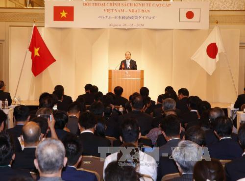 Thủ tướng Nguyễn Xuân Phúc dự Đối thoại chính sách kinh tế cấp cao Việt Nam - Nhật Bản