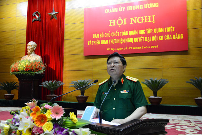Bế mạc Hội nghị cán bộ chủ chốt toàn quân học tập, quán triệt và triển khai thực hiện Nghị quyết Đại hội XII của Đảng