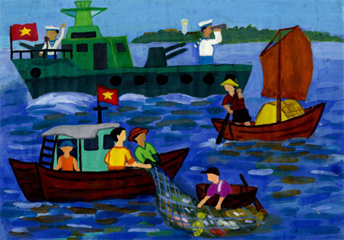 Phát động cuộc thi vẽ tranh cổ động về bảo vệ môi trường trong Quân đội
