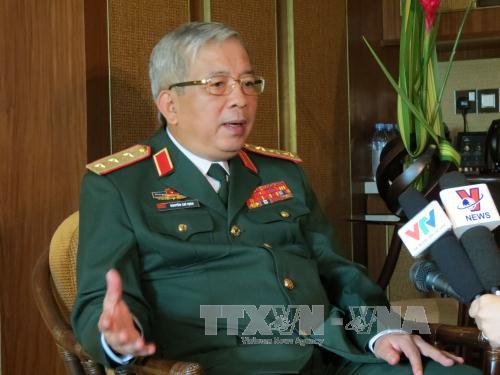 Thượng tướng Nguyễn Chí Vịnh nhấn mạnh hợp tác và đấu tranh để giải quyết bất đồng, ngăn ngừa xung đột