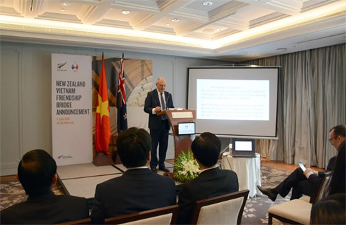 Công bố xây cầu Hữu nghị Việt Nam và New Zealand
