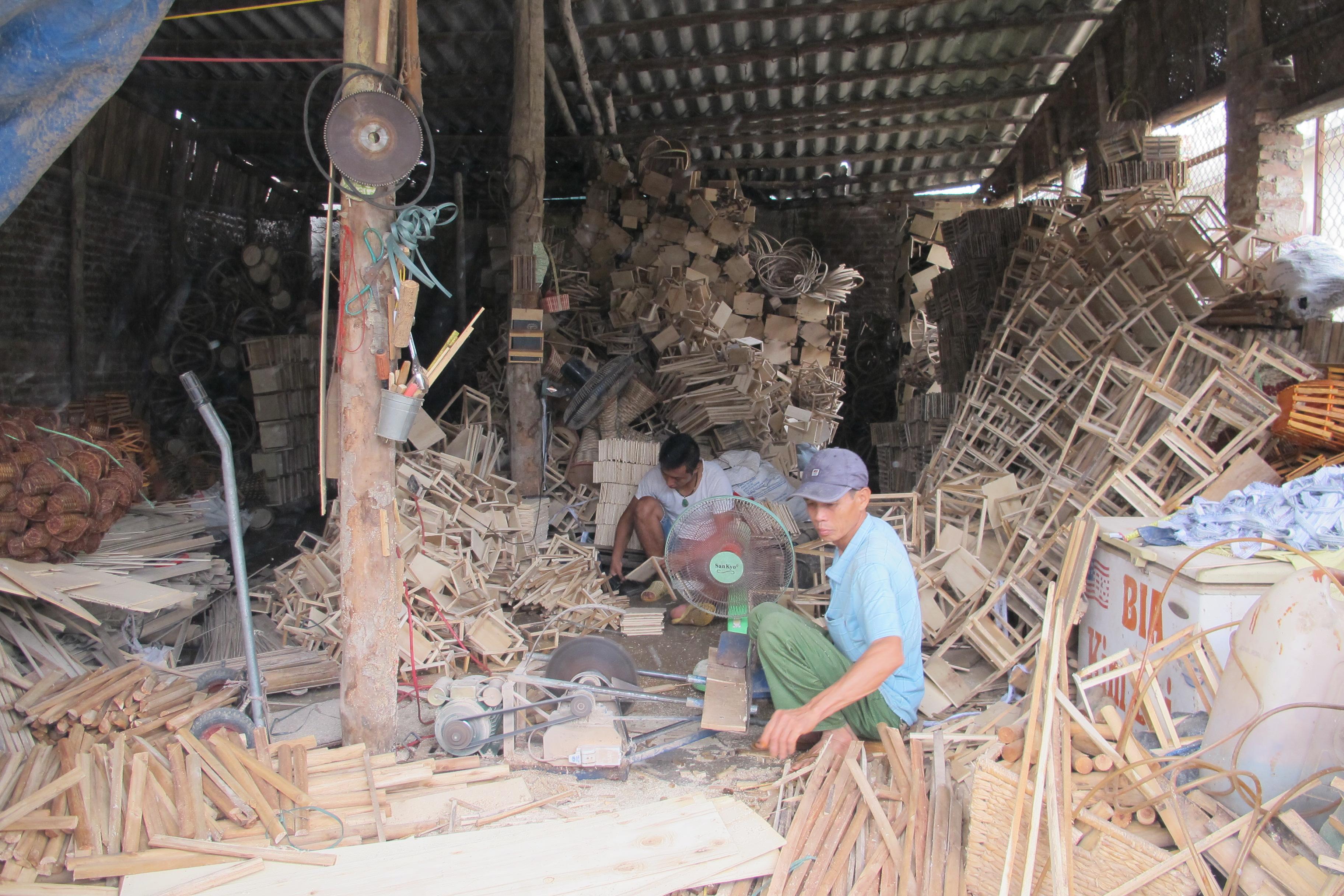 Làng nghề lơ là phòng cháy