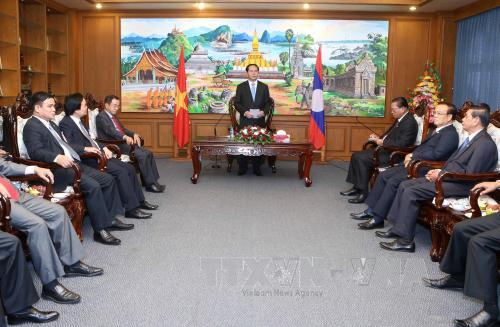 Chuyến thăm có ý nghĩa hết sức to lớn đối với quan hệ giữa Việt Nam với Lào và Cam-pu-chia
