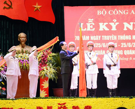 Lễ kỷ niệm 70 năm Ngày truyền thống Học viện An ninh nhân dân