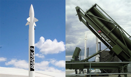 Ấn Độ phóng thử thành công tên lửa phòng không Barak 8
