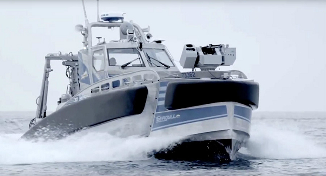 Israel trình làng tàu biển không người lái phóng lôi đầu tiên