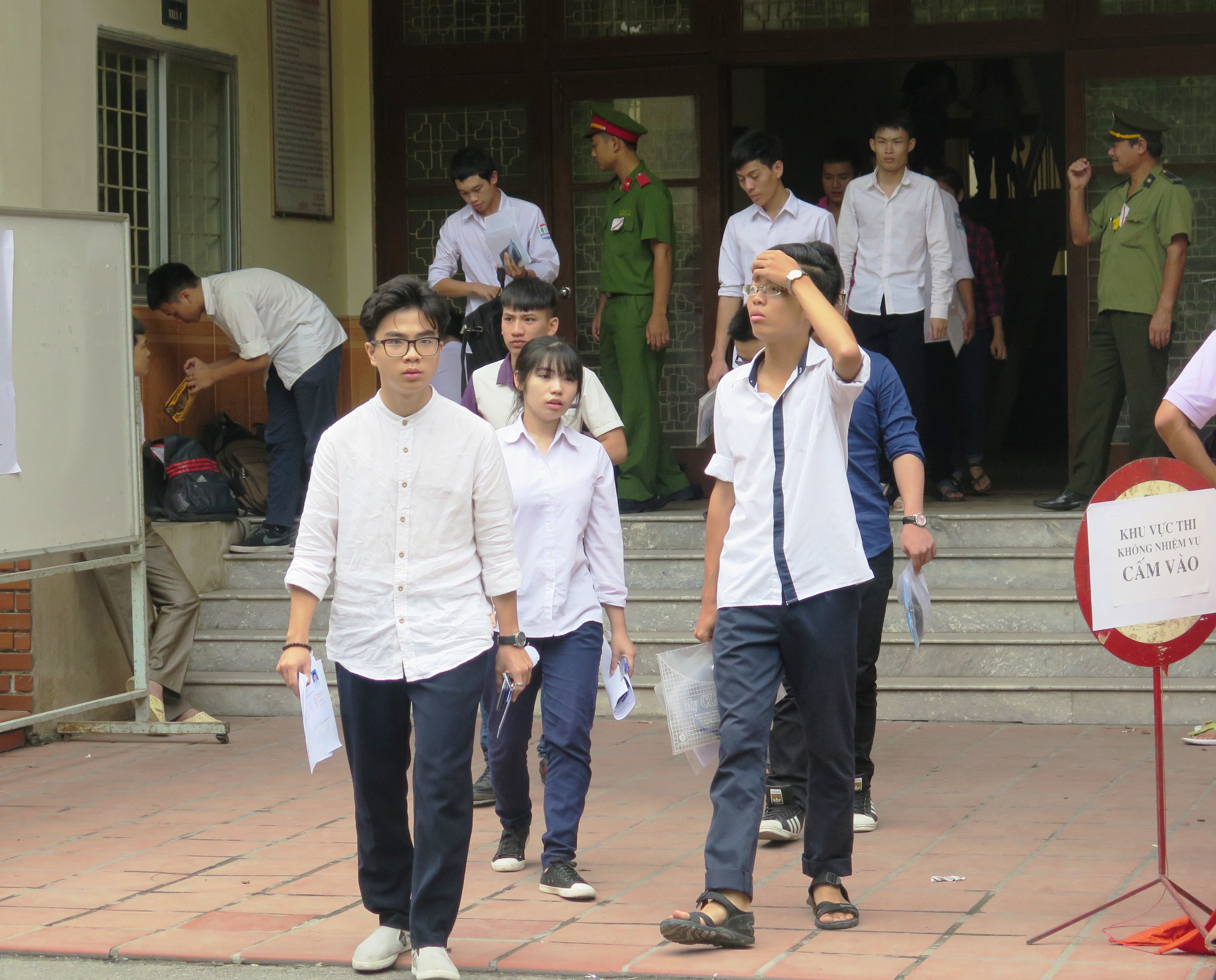 136 thí sinh vi phạm kỷ luật trong ngày thi thứ hai