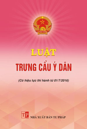 Nhận diện “vật cản” Luật Trưng cầu ý dân
