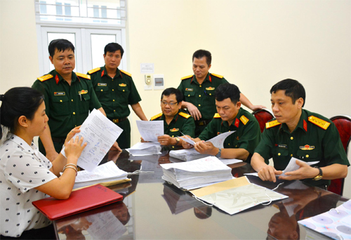 Đẩy nhanh tiến độ xét duyệt hồ sơ các đối tượng
