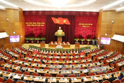 Bế mạc Hội nghị lần thứ ba Ban Chấp hành Trung ương Đảng khóa XII 