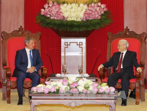 Lãnh đạo nước ta đón, tiếp, hội đàm với Thủ tướng Ru-ma-ni