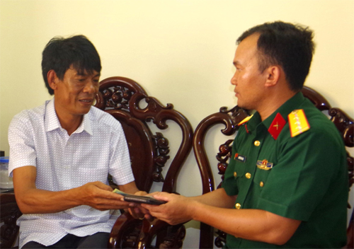 Hành động đẹp của Thượng úy QNCN Nguyễn Văn Soái