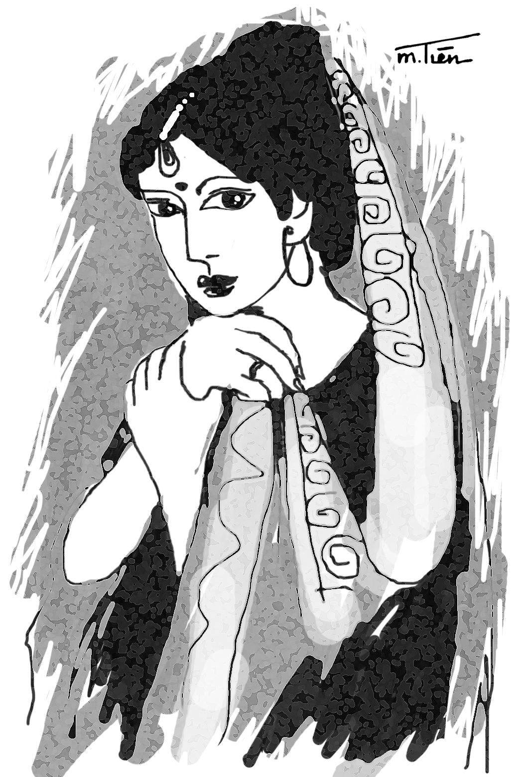 Cô gái khuyết tật
