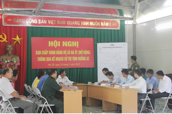 Diễn tập chiến đấu phòng thủ cấp xã năm 2016