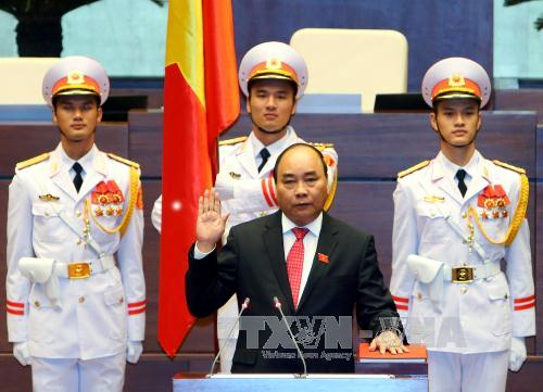 Thủ tướng Chính phủ Nguyễn Xuân Phúc tuyên thệ nhậm chức