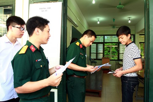 Ngưỡng điểm nhận hồ sơ đăng ký xét tuyển đại học, cao đẳng các trường trong quân đội