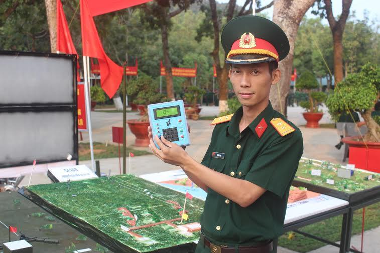 Sĩ quan trẻ đam mê sáng tạo