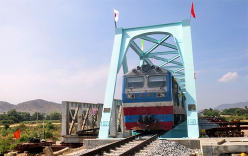 Sửa chữa các cầu yếu trên tuyến đường sắt Hà Nội – TP Hồ Chí Minh