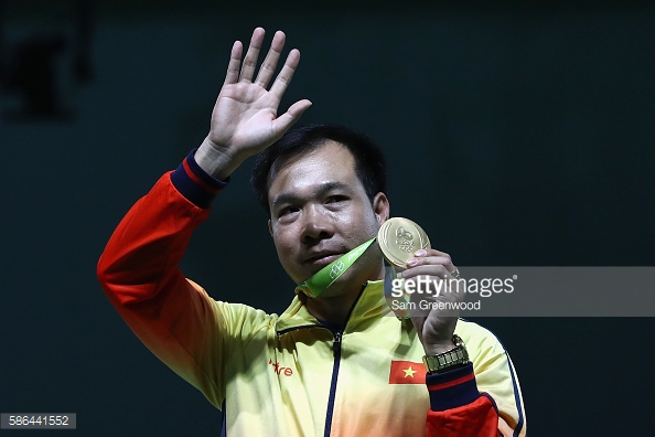 Olympic 2016: Hoàng Xuân Vinh đoạt Huy chương Vàng, phá kỷ lục Olympic