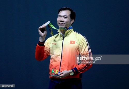 Olympic Rio 2016: Xạ thủ Quân đội Hoàng Xuân Vinh xuất sắc giành Huy chương bạc