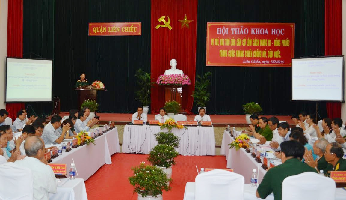 Hội thảo khoa học căn cứ lõm cách mạng B1-Hồng Phước trong kháng chiến chống Mỹ, cứu nước
